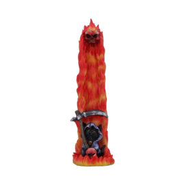 Incense Holder - Hell Puss 25.4cm (NN)