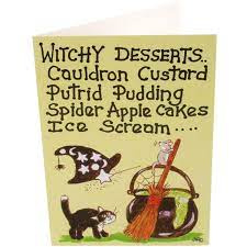 Wenskaart + Envelop - Witchy Desserts