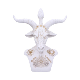 Statue - Baphomet Bust White 33cm (NN)