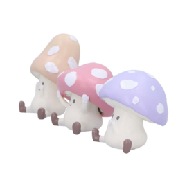 Beeld - Three Wise Toadstools 8.5cm (NN)