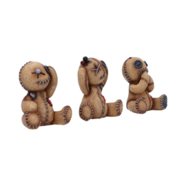 Beeld - Three Wise Voodoo Dolls 8cm (NN)