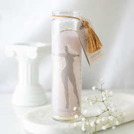 Geurkaars Tube - Athena Goddess Clear Quartz