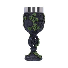 Goblet - Aged Pentagram 19.5cm (NN)