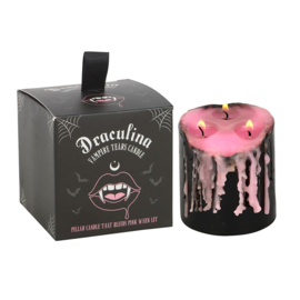 Kaars - Vampire Tear Draculina Pink Pillar (Small)