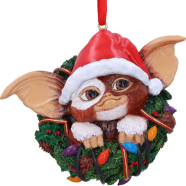 Ornament - Gizmo in Wreath 10cm