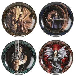 Dessert Borden Set - Dragons (AS)
