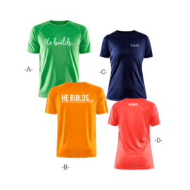 Run- /Trainingsshirt diverse kleuren | Dames