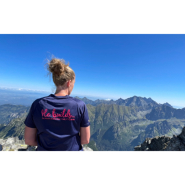 Speciale Edition | Run- /Trainingsshirt | Navy/Neon Roze