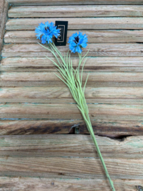 Cornflower spray blauw               66cm