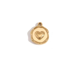 Bedel  coin hartje Goud