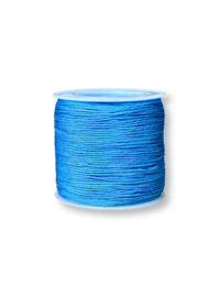 Macramé draad 0,8mm sky blue 100 meter