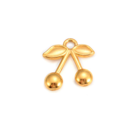Bedel kers stainless steel Goud