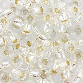 Miyuki 6-1 silverlined Crystal