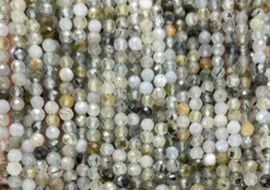 Natuursteen kralen 4mm prehniet