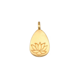 Bedel Lotus Goud stainless steel
