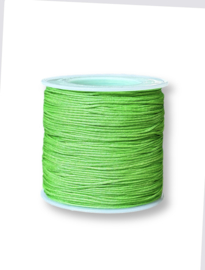 Macramé draad 0,8mm groen 100 meter