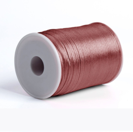 Satijn koord 2,5mm cinnamon