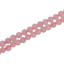 Natuursteen kralen 4mm Rose quartz