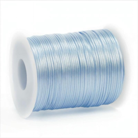 Satijn koord 1,5mm cloud blue