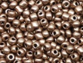 Rocailles 4mm Rose Goud