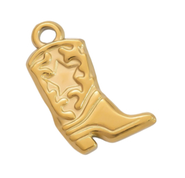 Bedel cowboylaars Goud Stainless steel