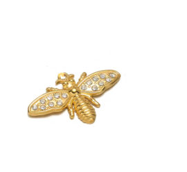 Bedel bij stainless steel Goud - wit