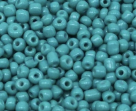 Rocailles 4mm peacock blue
