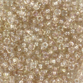 Miyuki 11-3641 fancy lined soft blush