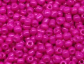 Rocailles 4mm fuchsia Pink
