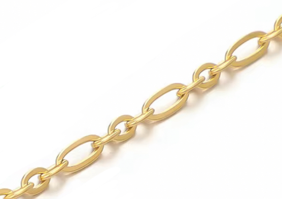 Jasseron / ketting 7x11mm