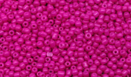 Rocailles fuchsia pink
