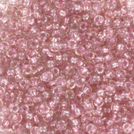 Miyuki 11-3639 fancy lined soft pink