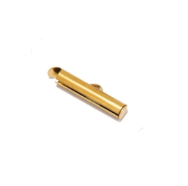 Sluiting / eindkap 6,5mm Goud stainless steel