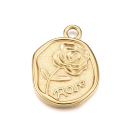 Bedel roses stainless steel Goud