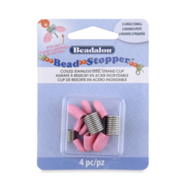 Beadalon bead stopper combo pack roze