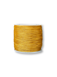 Macramé draad 0,8mm goud 100 meter
