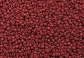 Rocailles 3mm dark red