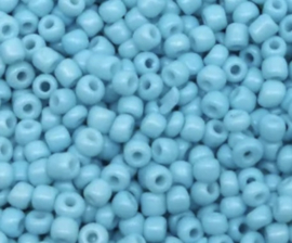 Rocailles 4 mm licht blauw