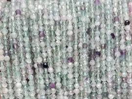 Natuursteen kralen 4mm Fluoriet