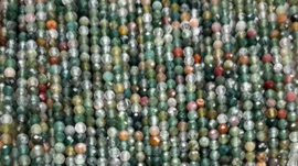 Natuursteen kralen 3mm Indian Agate