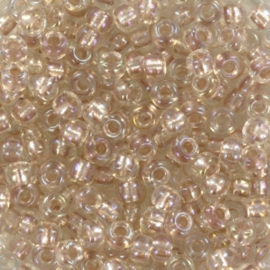 Miyuki 8-3641 fancy lined soft blush