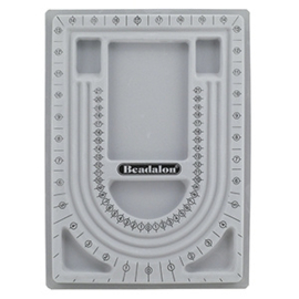 Beadalon kralenbord / rijgbord  grijs