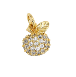 Bedel zirkonia Appel Goud