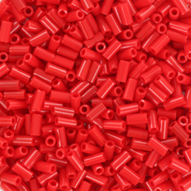 Miyuki bugles 3mm opaque Red 408