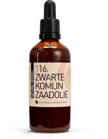Zwarte komijnzaadolie