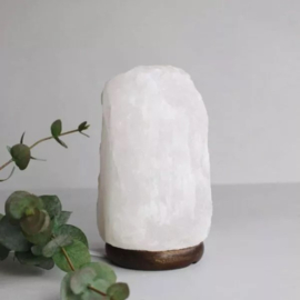 Zoutlamp wit  4-6 kg