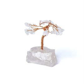 Edelsteenboom Bergkristal - 8x5cm