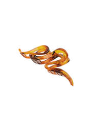 Hair Clip Curl Brown