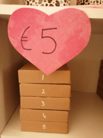 Doosje Liefde € 5,-