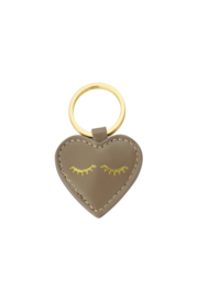 Sleutelhanger Heart Eyes Brown